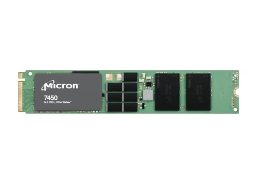 Твердотільний накопичувач SSD 1.92Tb, Micron 7450 Pro, U.3 PCI-E 4.0 x4, 2.5" (MTFDKCB1T9TFR-1BC1ZABYYR) - зображення 2