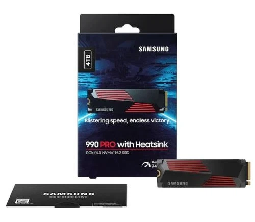 Твердотельный накопитель SSD 4Tb, Samsung 990 Pro, PCI-E 4.0 x4, M.2 (MZ-V9P4T0CW) - изображение 5