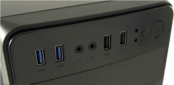Компьютер GMR NN-72302 / Intel Core i7-6700 / RAM 32GB / SSD 1TB / LAN / Wi-Fi 5 / Windows 11 Pro / Черный Б/В - изображение 3