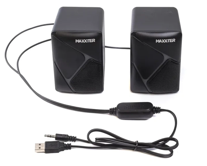 Акустическая система Maxxter CSP-U004RGB, 6 Вт, USB, RGB, черная, уценка (мятая упаковка) - Фото 3 Акустическая система Maxxter CSP-U004RGB, 6 Вт, USB, RGB, черная, уценка (мятая упаковка) - изображение 3