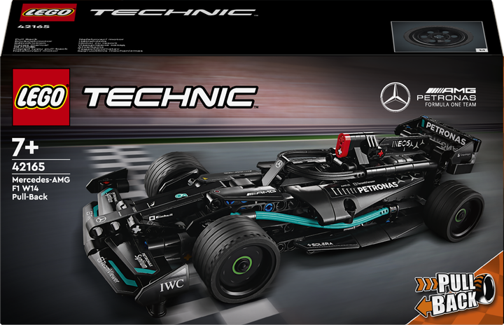 Zestaw klocków LEGO Technic Mercedes-AMG F1 W14 E Performance Pull-Back 240 elementów (42165) - Zdjęcie 1 Zestaw klocków LEGO Technic Mercedes-AMG F1 W14 E Performance Pull-Back 240 elementów (42165) - obraz 1