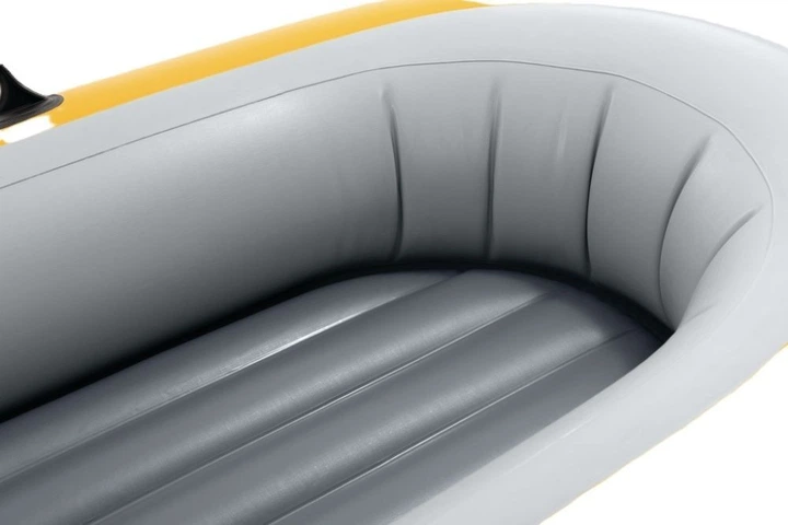 Ponton dmuchany Intex Challenger 2 2-osobowy 236 x 114 x 41 cm Żółto-szary 66312 (6941057430607) - obraz 4