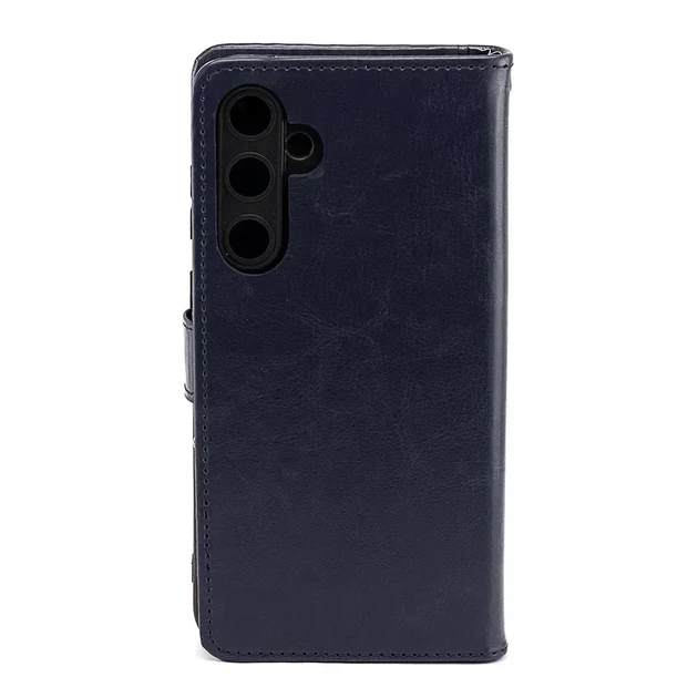Чохол Idewei для Samsung Galaxy A17 / A175 / A176 книжка шкіра PU з візитницею синій - зображення 3