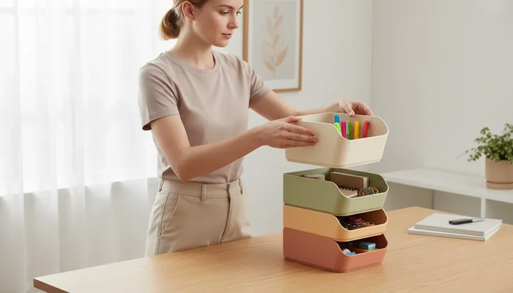 Модульні органайзери для зберігання (stackable), 1 секція - зображення 5