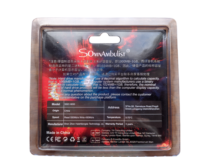 SSD-диск SomnAmbulist SATAIII 2,5" 128GB - Фото 2 SSD-диск SomnAmbulist SATAIII 2,5" 128GB - изображение 2