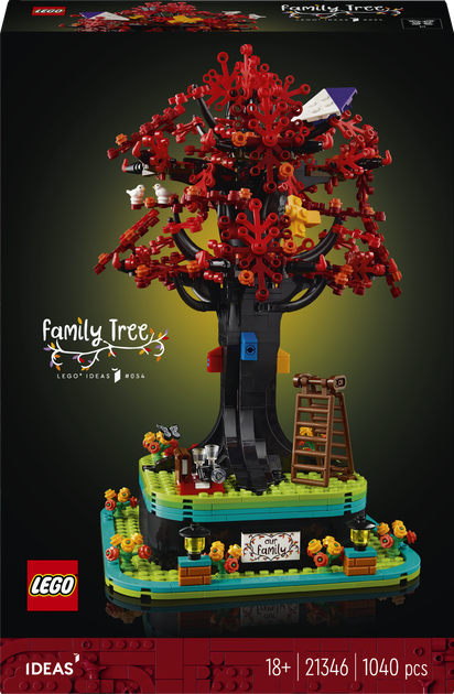 Zestaw klocków LEGO Ideas Rodzinne drzewo 1040 elementów (21346) - Zdjęcie 1 Zestaw klocków LEGO Ideas Rodzinne drzewo 1040 elementów (21346) - obraz 1