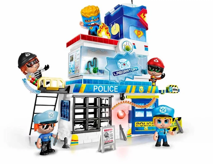 Набір іграшок Epee Pinypon Action поліцейський відділок FPP16059 (8410779058737) - зображення 3
