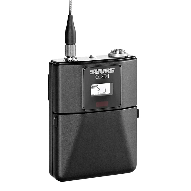 Передавач Shure бездротовий бодіпак QLXD1-K51 (SUP_IJ243) (42406346603) - зображення 2