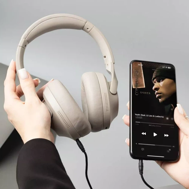 Беспроводные наушники Proove Silence Plus с шумопоглощением ANC gray (HPSLP0010003) - изображение 2