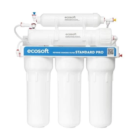 Фильтр обратного осмоса Ecosoft Standard PRO с минерализацией (MO550MECOSTD) - Фото 4 Фильтр обратного осмоса Ecosoft Standard PRO с минерализацией (MO550MECOSTD) - изображение 4