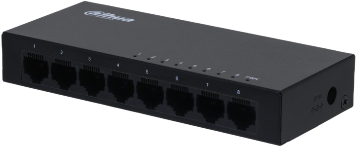 Przełącznik Dahua 8PORT 10/100M/1G (SG1008-EUR) - Zdjęcie 1 Przełącznik Dahua 8PORT 10/100M/1G (SG1008-EUR) - obraz 1