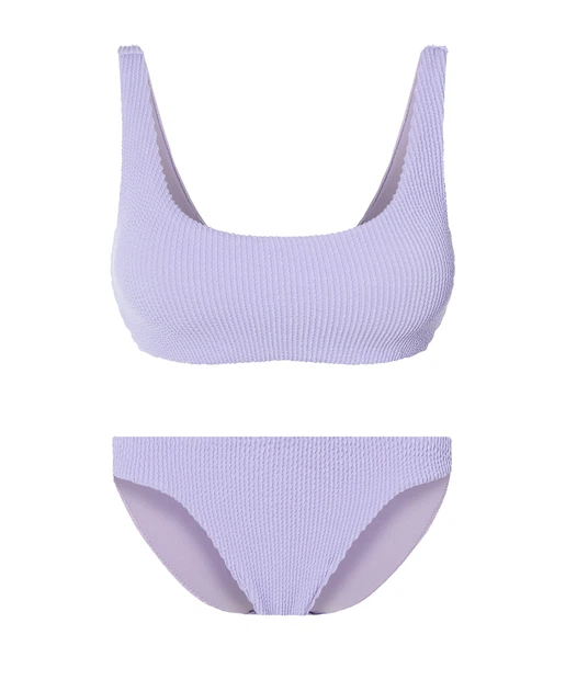 Купальник раздельный (топ и плавки) для женщины Esmara LYCRA® 443495-443497 38(S) сиреневый - Фото 1 Купальник раздельный (топ и плавки) для женщины Esmara LYCRA® 443495-443497 38(S) сиреневый - изображение 1