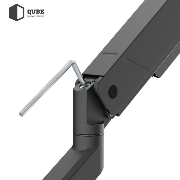 Настенное крепление для телевизора Qube 17"-45" Black (4516MB.USB) - изображение 9