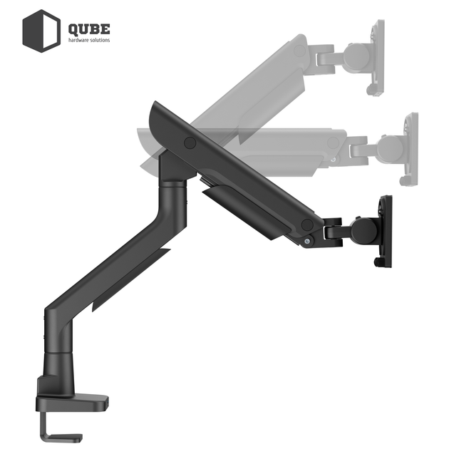 Настенное крепление для телевизора Qube 17"-57" Black (5727GB.USB) - изображение 9