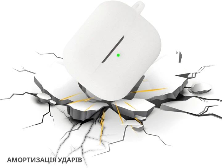 Чохол Silicon BeCover для Samsung Galaxy Buds 3 FE White (BC_715115) - изображение 2