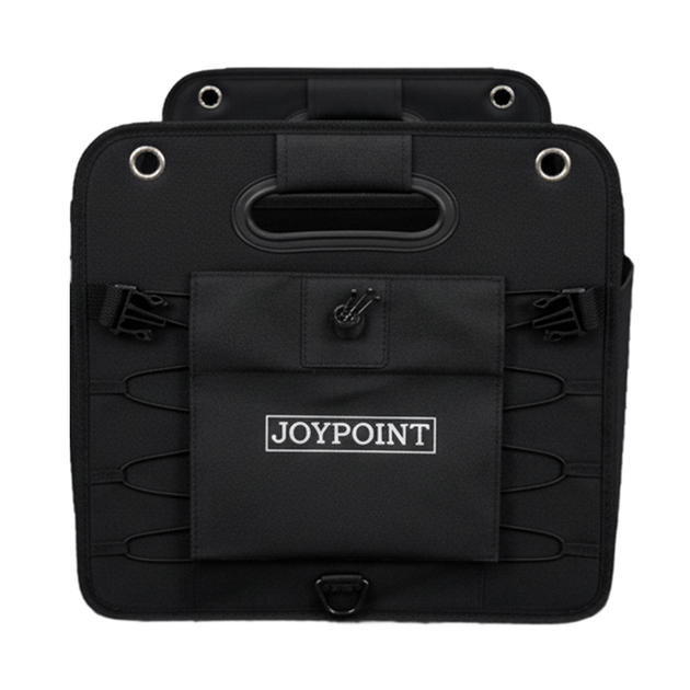 Автомобильный органайзер в багажник авто JoyPoint Pro складной ящик сумка для хранения аксессуаров инструментов одежды автосумка с карманами и перегородками органайзеры автомобилиста багажника машины шкафа дома белья или игрушек (JPORGTR01) - изображение 2
