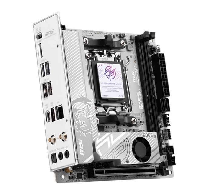 Материнська плата MSI MPG B850I Edge Ti WiFi Socket AM5 – фото, відгуки ...