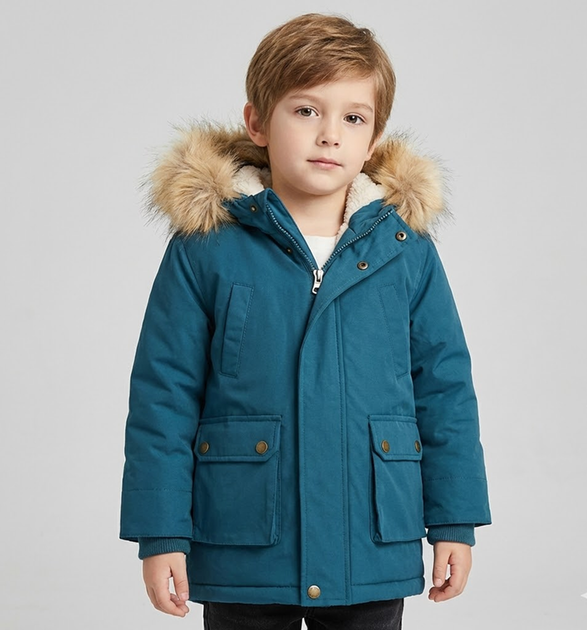 Парка Wear Classic 104 см Голубая KY317 - изображение 6