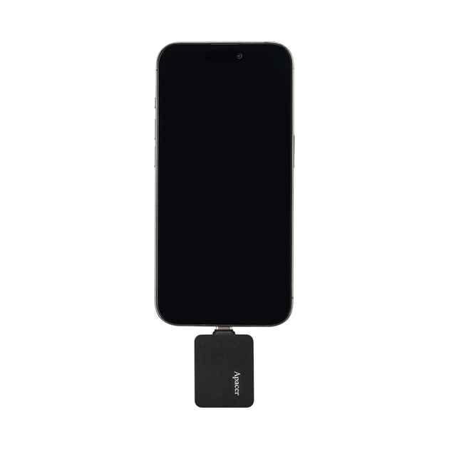 Зовнішній твердотільний накопичувач SSD Apacer AS714 512GB USB Type-C 3.2 Gen.2 Read/Write 1000MB/s Black (AP512GAS714B-1) - зображення 5
