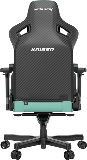 Кресло геймерское игровое Anda Seat Kaiser 3 Size L до 120 кг Green (AD12YDC-L-01-E-PV/C) - изображение 3
