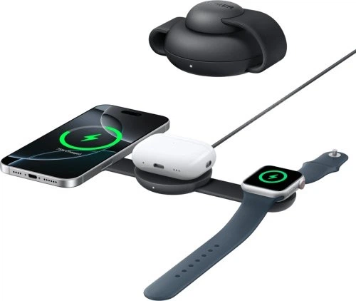 Stacja ładowania Anker MagGo Wireless Charging Station Czarna (194644205898) - obraz 2