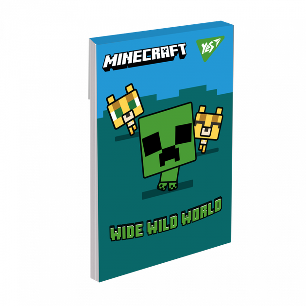 Блокнот Minecraft 48арка клетка майнкрафт. Minecraft 48 листов клетка А7 (в ассортименте) .Yes - Фото 6 Блокнот Minecraft 48арка клетка майнкрафт. Minecraft 48 листов клетка А7 (в ассортименте) .Yes - изображение 6