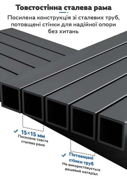 Книжковий стелаж Loft 100×30×143 см на 5 полиць G633AΩ Rosewood 100 - зображення 6