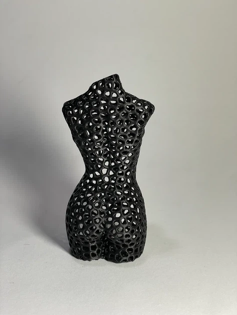 Статуэтка Женское Тело Voronoi Art Sculpture Фиолетовый 12 См 3Д Печать - Фото 1 Статуэтка Женское Тело Voronoi Art Sculpture Фиолетовый 12 См 3Д Печать - изображение 1