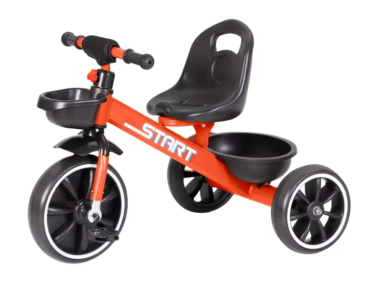 Велосипед триколісний BABY TILLY START T-327 помаранчевий - зображення 2