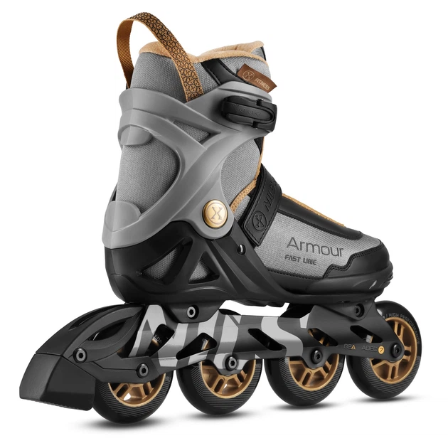 Ролики Nils Extreme Armour NA22151 роз. 38 Сірі 16-10-126 (5905504101800) - зображення 2