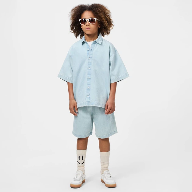 Сорочка Molo Richie Misty Denim, колір блакитний, розмір 98/104 (1S26C201.5458) - зображення 2