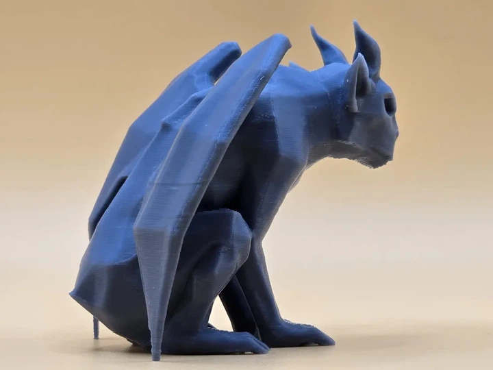 Статуетка готична горгулья в стилі low poly для декору. Aivory - зображення 2