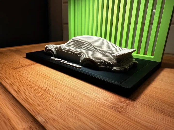 Статуетка автомобіль Porsche 911 Turbo. Aivory - зображення 2