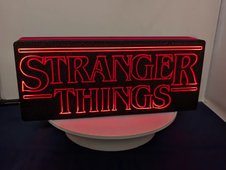 Світильник-нічник Stranger Things з червоним підсвічуванням. Aivory - изображение 2