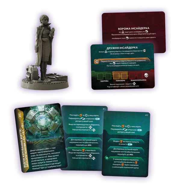Настільна гра Geekach Немезида. Відплата — Набір доповнень (Nemesis Retaliation Stretch Goals Box) - зображення 4