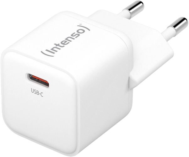 Мережевий зарядний пристрій Intenso 1 x USB-C 30W White (7803052) - Фото 1 Мережевий зарядний пристрій Intenso 1 x USB-C 30W White (7803052) - зображення 1