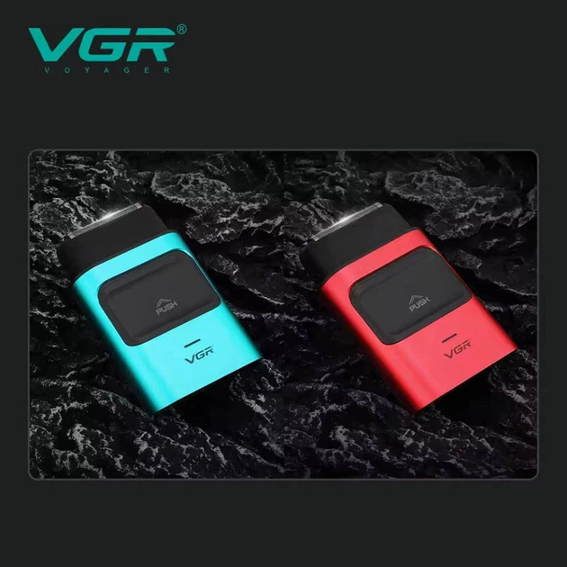 Електробритва VGR V-307, Красный - 620361 - изображение 3