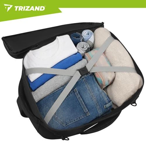 Туристичний рюкзак, чорний Trizand 27657 - изображение 10