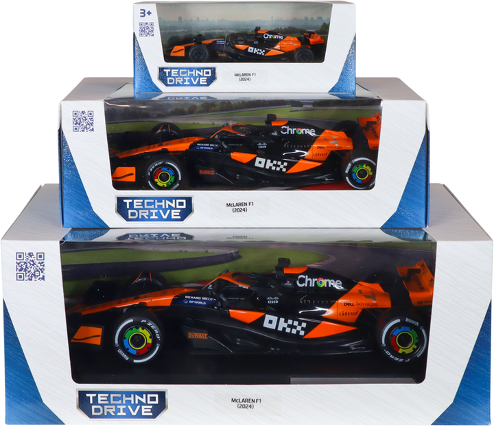 Автомодель Techno Drive McLaren F1 2024 1:24 (250942AMF1) - изображение 10