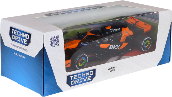 Автомодель Techno Drive McLaren F1 2024 1:24 (250942AMF1) - изображение 14