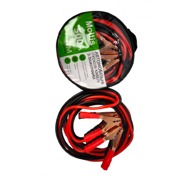 Пусковые провода Moltis 500А 4М 12/24V DM-10685 - изображение 4