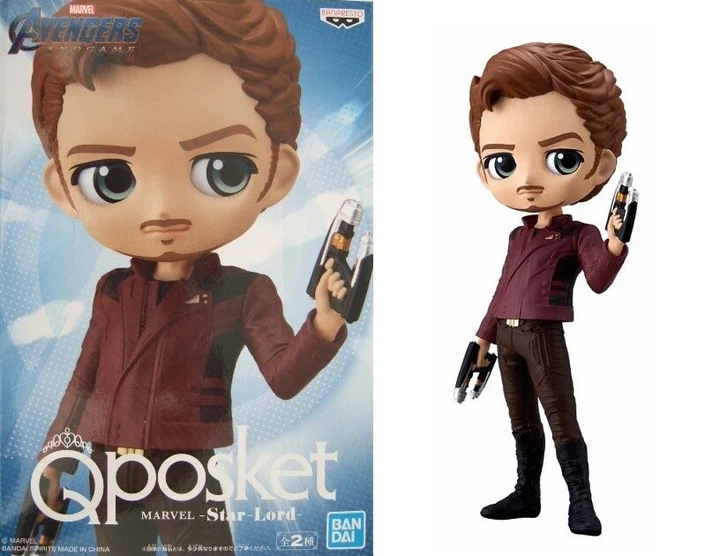 Фигурка Стар-Лорд Марвел | Banpresto Q Posket Star-Lord Marvel Avengers: Endgame Ver. A 14 см - изображение 2