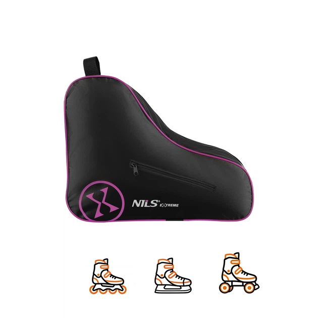 Сумка для роликових ковзанів Nils Extreme TS105 Рожева 16-33-041 (5905504100056) - зображення 3