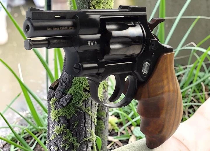 Револьвер Weihrauch Arminius HW4 2.5'' Wooden grip + Dynamit Nobel 100шт - изображение 2