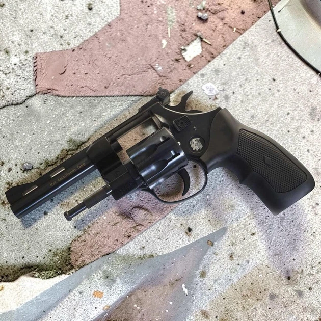 Револьвер Weihrauch Arminius HW4 4" Combat grip + Dynamit Nobel 100шт - изображение 3