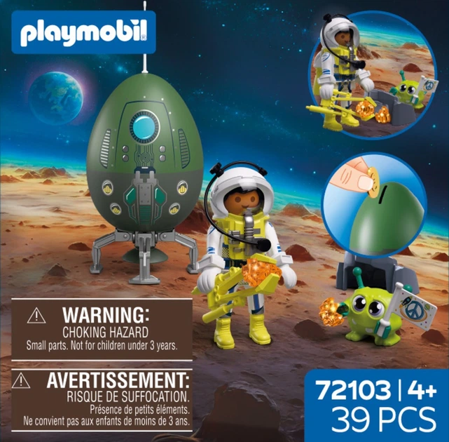 Zestaw zabawek Playmobil Easter Eggs Kosmos 72103 (4008789721037) - obraz 3