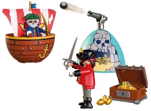 Набір іграшок Playmobil Easter Eggs Пірати 72100 (4008789721006) - зображення 2