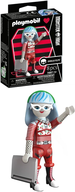 Набір іграшок Playmobil Monster High Ghoulia Yelps 71997 (4008789719973) - зображення 2