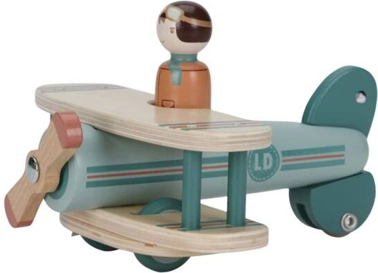 Ігровий набір Little Dutch Літак FSC LD8020 (8713291880207) - зображення 2