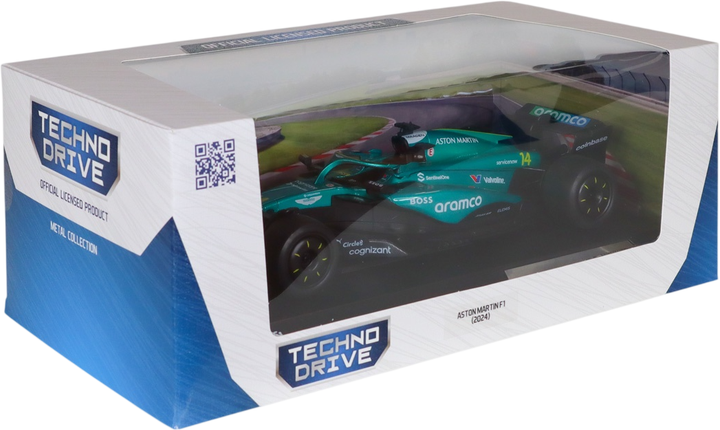 Автомодель Techno Drive Aston Martin F1 2024 1:18 (250935AMF1) - изображение 14